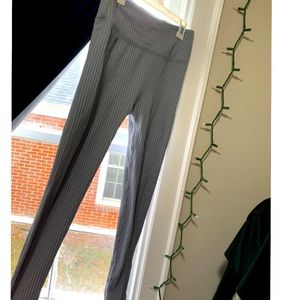 Fabletics, light blue yoga pants, size medium but seems smaller, great condition